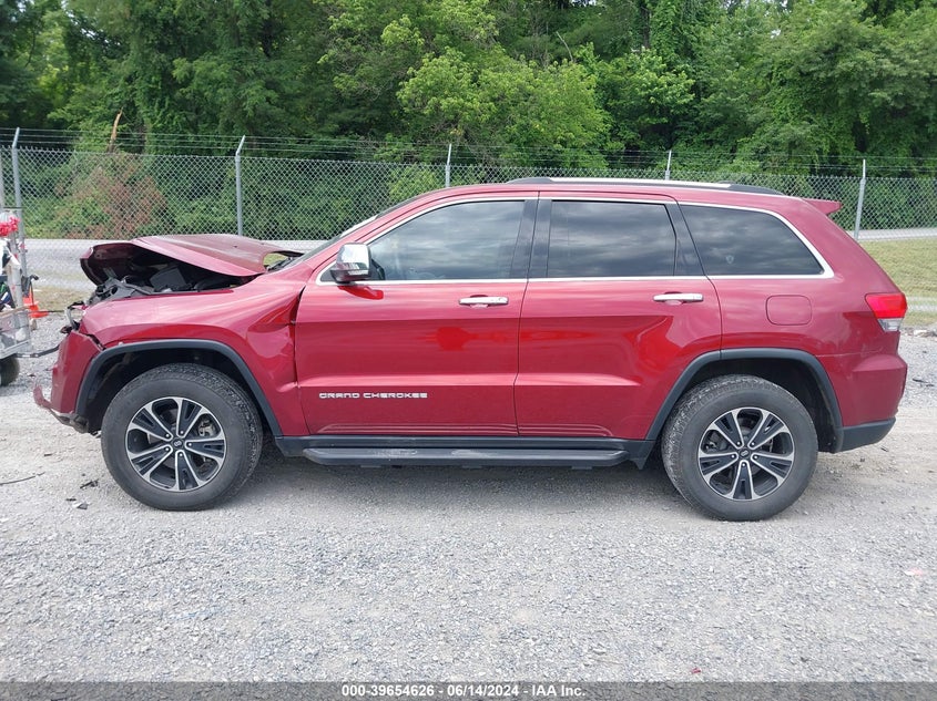 2015 Jeep Grand Cherokee Limited VIN: 1C4RJFBG9FC922159 Lot: 39654626