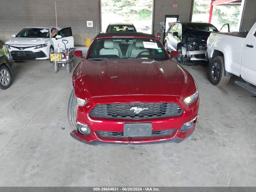 2017 Ford Mustang Ecoboost Premium VIN: 1FATP8UH1H5221053 Lot: 39654631