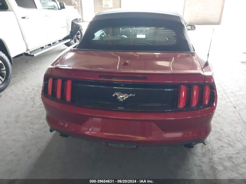 2017 Ford Mustang Ecoboost Premium VIN: 1FATP8UH1H5221053 Lot: 39654631