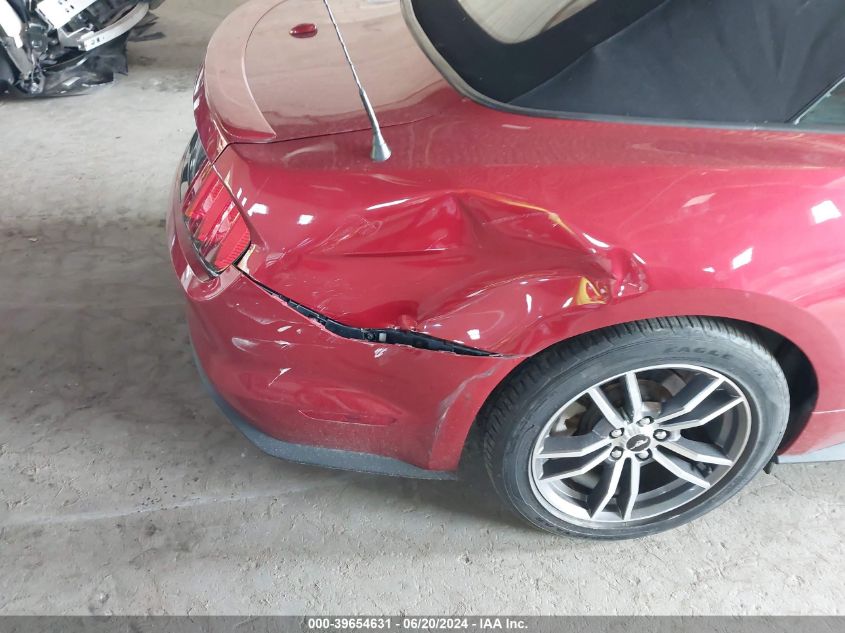 2017 Ford Mustang Ecoboost Premium VIN: 1FATP8UH1H5221053 Lot: 39654631