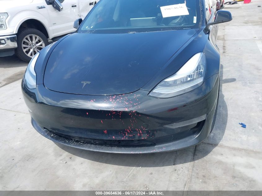 2020 Tesla Model 3 Standard Range Plus Rear-Wheel Drive/Standard Range Rear-Wheel Drive VIN: 5YJ3E1EA2LF803307 Lot: 39654636