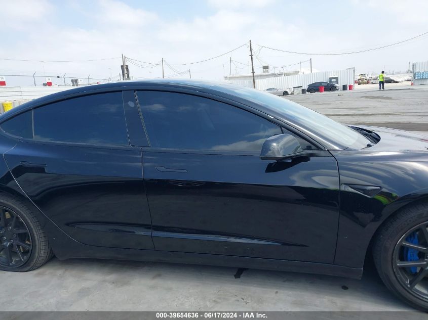 2020 Tesla Model 3 Standard Range Plus Rear-Wheel Drive/Standard Range Rear-Wheel Drive VIN: 5YJ3E1EA2LF803307 Lot: 39654636