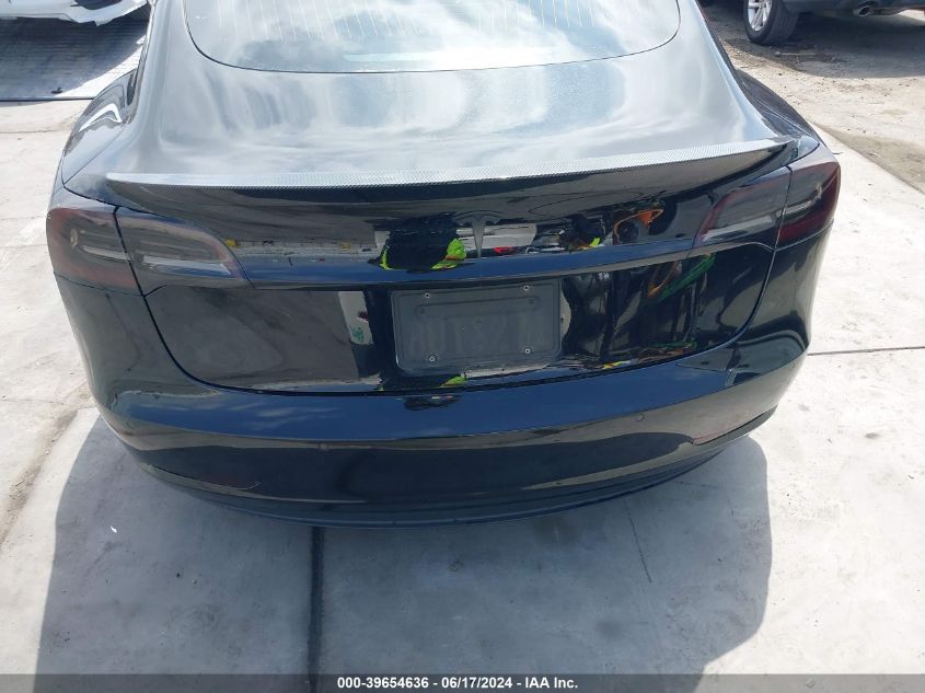 2020 Tesla Model 3 Standard Range Plus Rear-Wheel Drive/Standard Range Rear-Wheel Drive VIN: 5YJ3E1EA2LF803307 Lot: 39654636