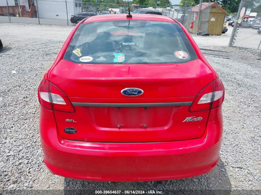 2012 Ford Fiesta Sel VIN: 3FADP4CJXCM171340 Lot: 39654637