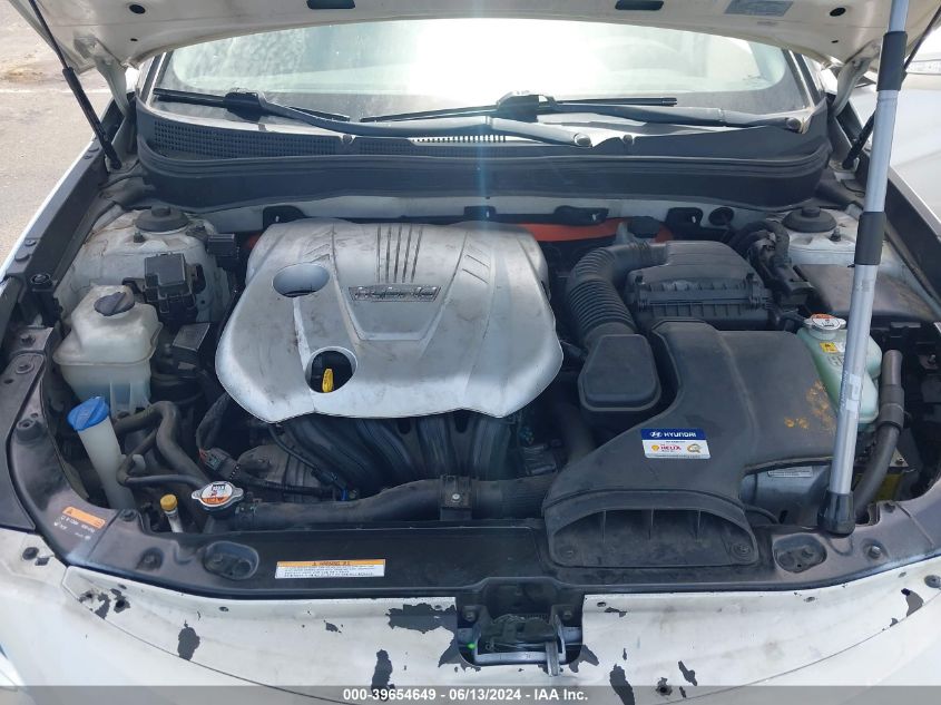 2013 Hyundai Sonata Hybrid VIN: KMHEC4A42DA084288 Lot: 39654649