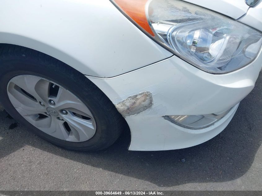 2013 Hyundai Sonata Hybrid VIN: KMHEC4A42DA084288 Lot: 39654649