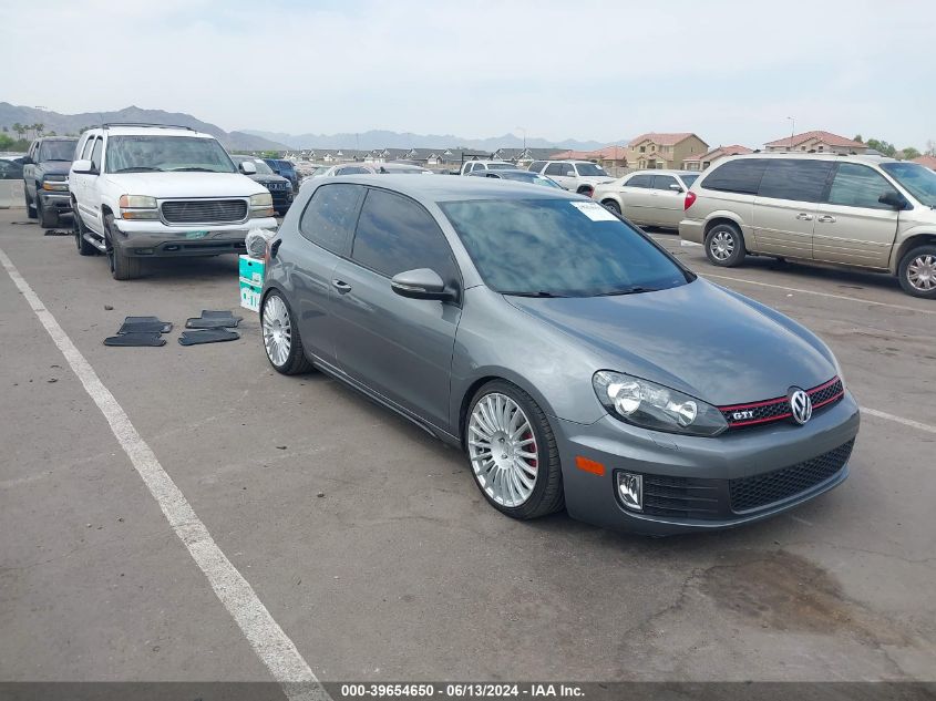 2011 Volkswagen Gti 2-Door VIN: WVWEV7AJ5BW240720 Lot: 39654650