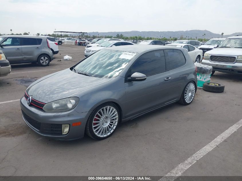 2011 Volkswagen Gti 2-Door VIN: WVWEV7AJ5BW240720 Lot: 39654650