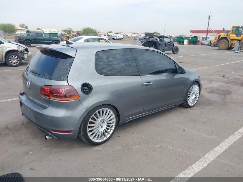 2011 Volkswagen Gti 2-Door VIN: WVWEV7AJ5BW240720 Lot: 39654650