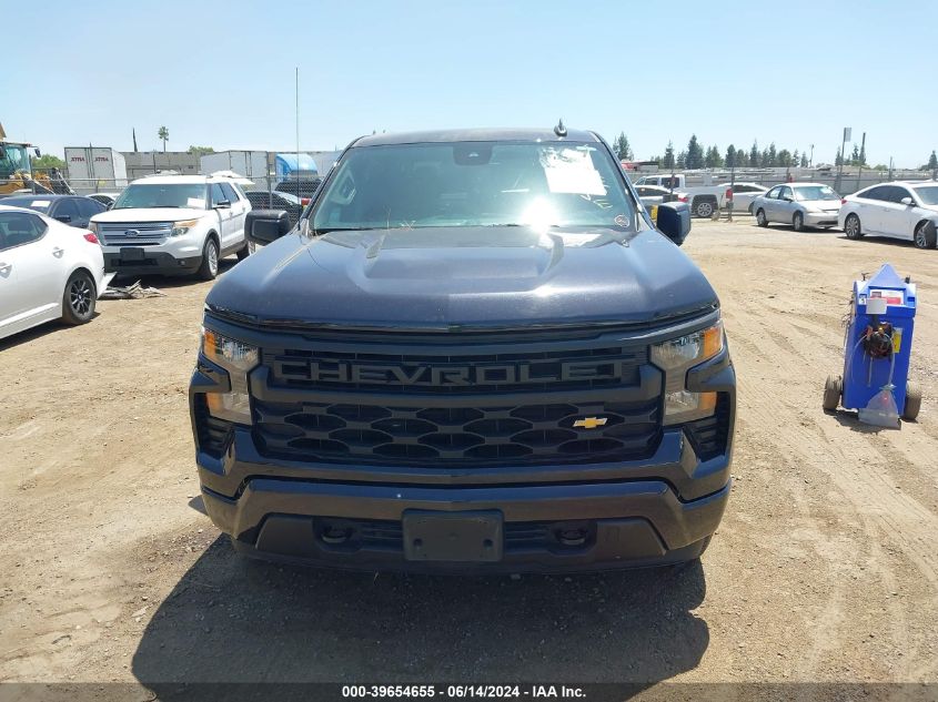 2022 Chevrolet Silverado 1500 2Wd Short Bed Custom VIN: 1GCPABEK0NZ530487 Lot: 39654655