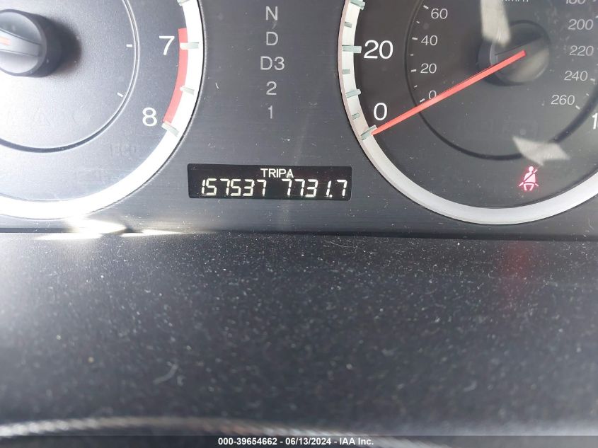 2010 Honda Accord 2.4 Lx VIN: 1HGCP2F33AA014476 Lot: 39654662