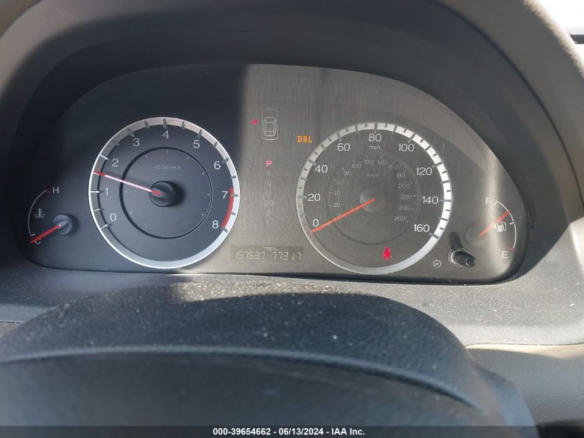 2010 Honda Accord 2.4 Lx VIN: 1HGCP2F33AA014476 Lot: 39654662