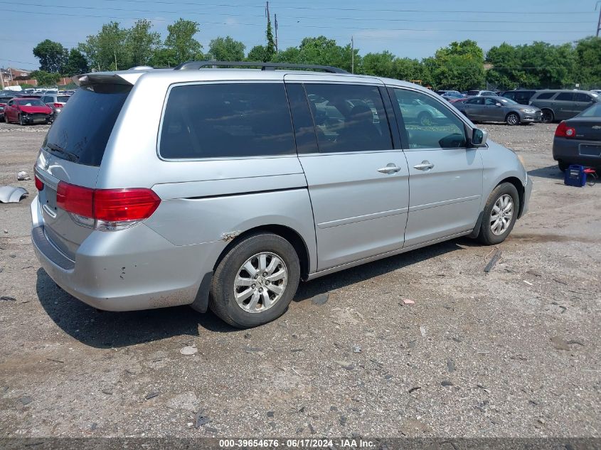 2010 Honda Odyssey Ex-L VIN: 5FNRL3H79AB024222 Lot: 39654676