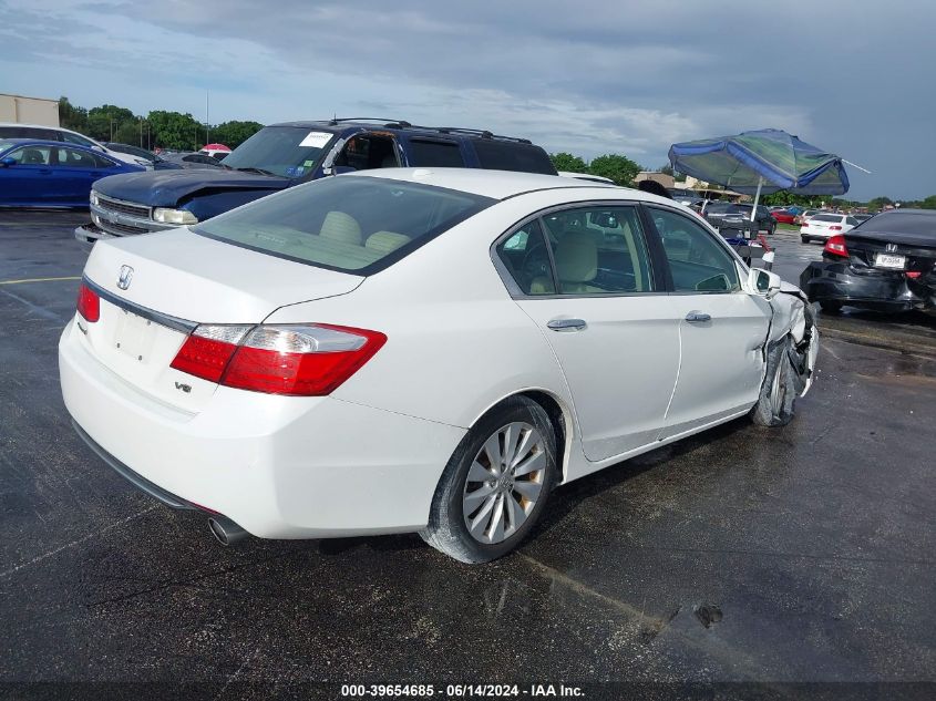 2015 Honda Accord Ex-L V-6 VIN: 1HGCR3F87FA017786 Lot: 39654685