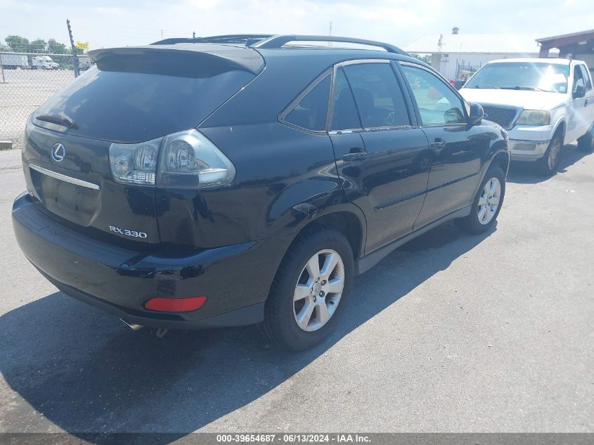 2006 Lexus Rx 330 VIN: JTJGA31U360062416 Lot: 39654687