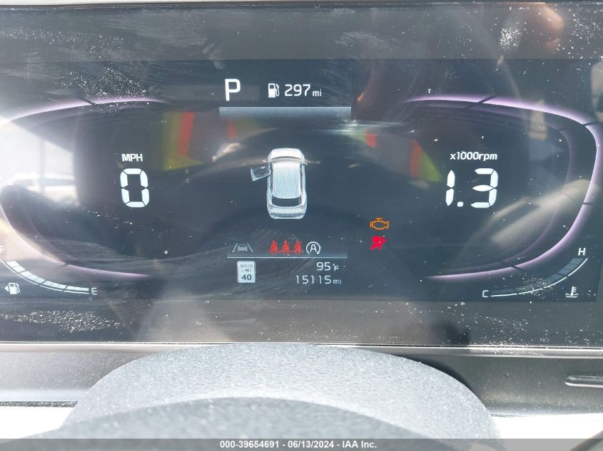 2023 Kia Sportage Ex VIN: 5XYK33AF4PG029641 Lot: 39654691