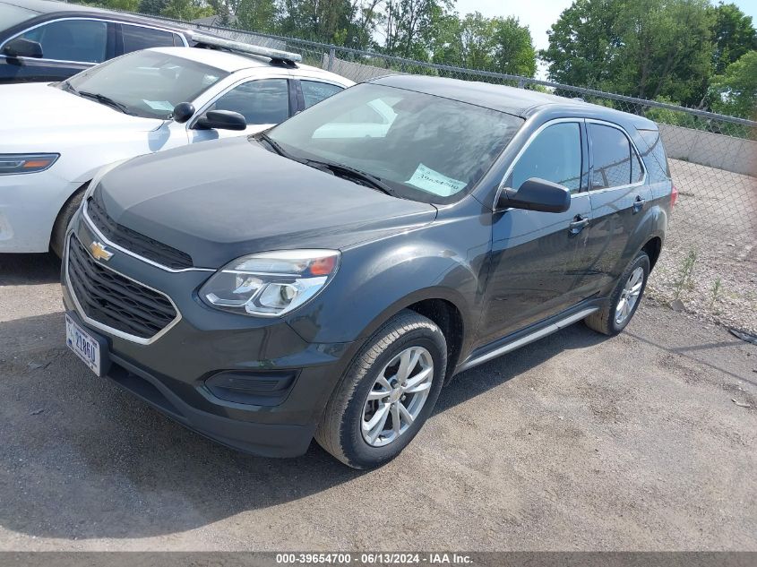 2017 Chevrolet Equinox Ls VIN: 2GNFLEEK4H6336799 Lot: 39654700