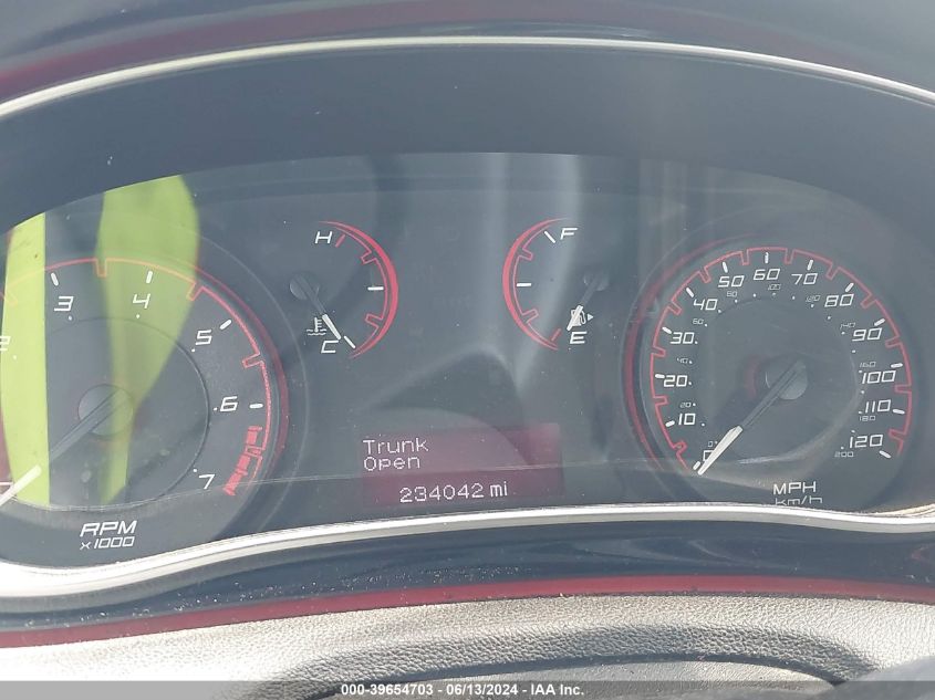 2014 Dodge Dart Sxt VIN: 1C3CDFBB1ED719653 Lot: 39654703