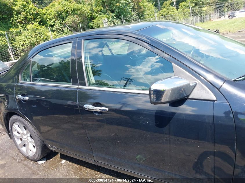 2012 Ford Fusion Sel VIN: 3FAHP0JG8CR161393 Lot: 39654724