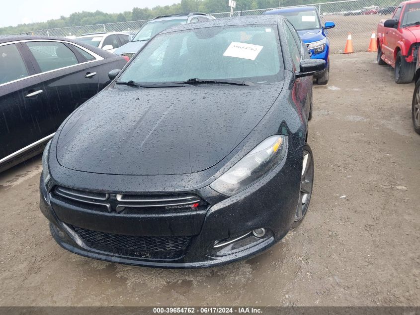 2014 Dodge Dart Gt VIN: 1C3CDFEB1ED914485 Lot: 39654762