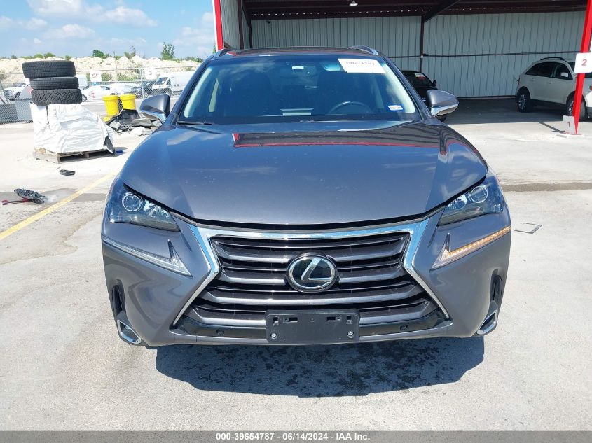 2017 Lexus Nx 200T VIN: JTJYARBZ1H2081586 Lot: 39654787