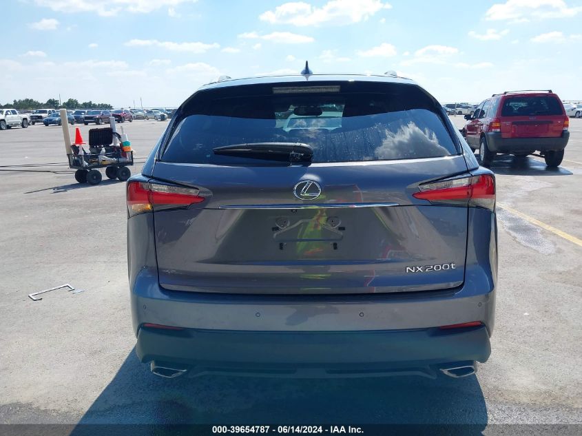 2017 Lexus Nx 200T VIN: JTJYARBZ1H2081586 Lot: 39654787