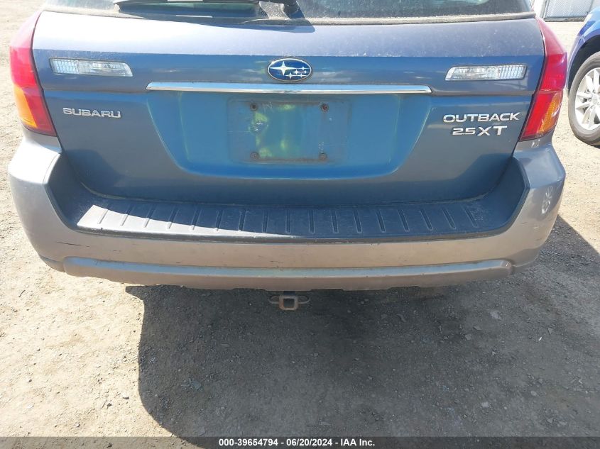 2005 Subaru Legacy Outback 2.5 Xt Limited VIN: 4S4BP67C554377975 Lot: 39654794