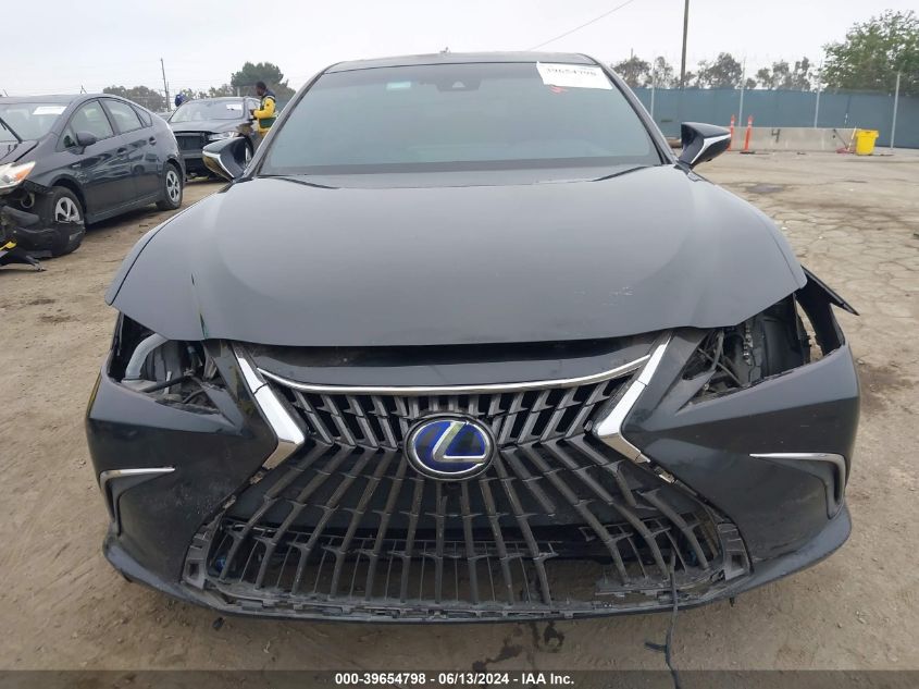 2022 Lexus Es 300H Luxury VIN: 58AEA1C12NU013947 Lot: 39654798