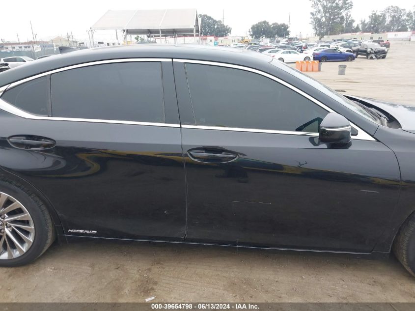 2022 Lexus Es 300H Luxury VIN: 58AEA1C12NU013947 Lot: 39654798