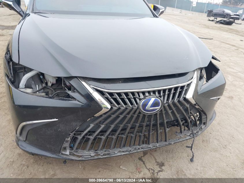 2022 Lexus Es 300H Luxury VIN: 58AEA1C12NU013947 Lot: 39654798