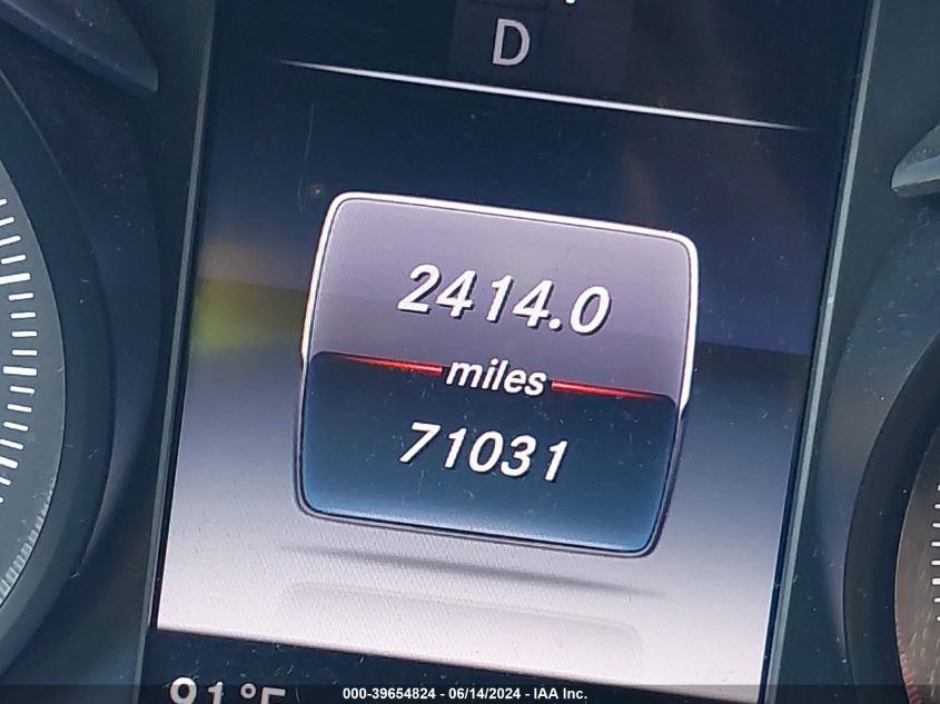 2016 Mercedes-Benz Glc 300 VIN: WDC0G4JB5GF071991 Lot: 39654824