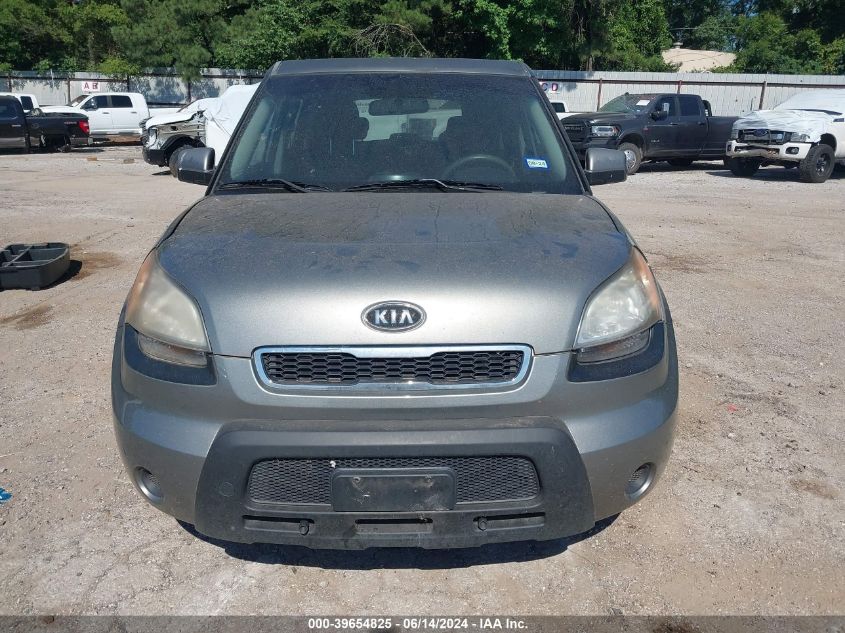 2010 Kia Soul + VIN: KNDJT2A27A7166354 Lot: 39654825