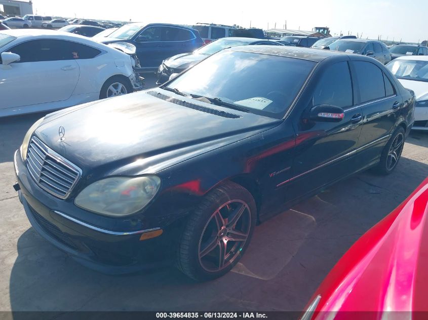 2003 Mercedes-Benz S 55 Amg VIN: WDBNG74JX3A375842 Lot: 39654835