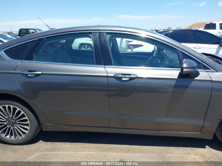 2018 Ford Fusion Titanium VIN: 3FA6P0D98JR197439 Lot: 39654840