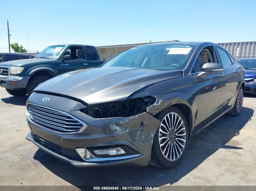 2018 Ford Fusion Titanium VIN: 3FA6P0D98JR197439 Lot: 39654840