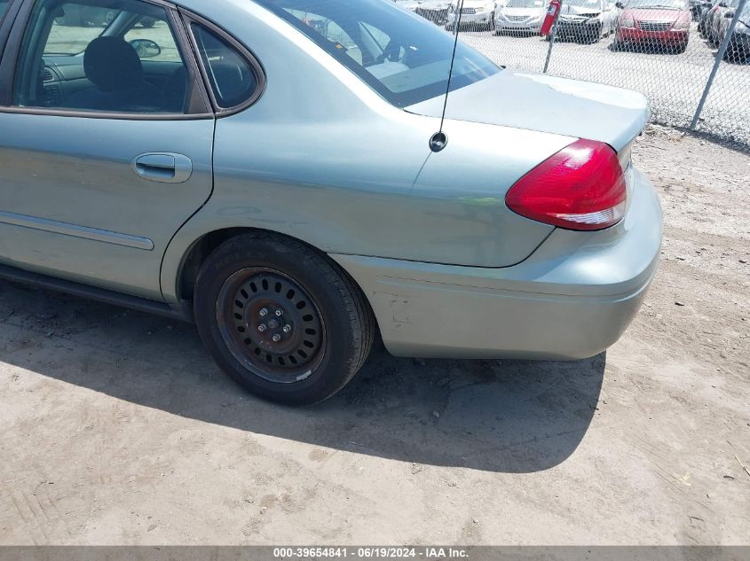 2007 Ford Taurus Se VIN: 1FAFP53U97A112999 Lot: 39654841