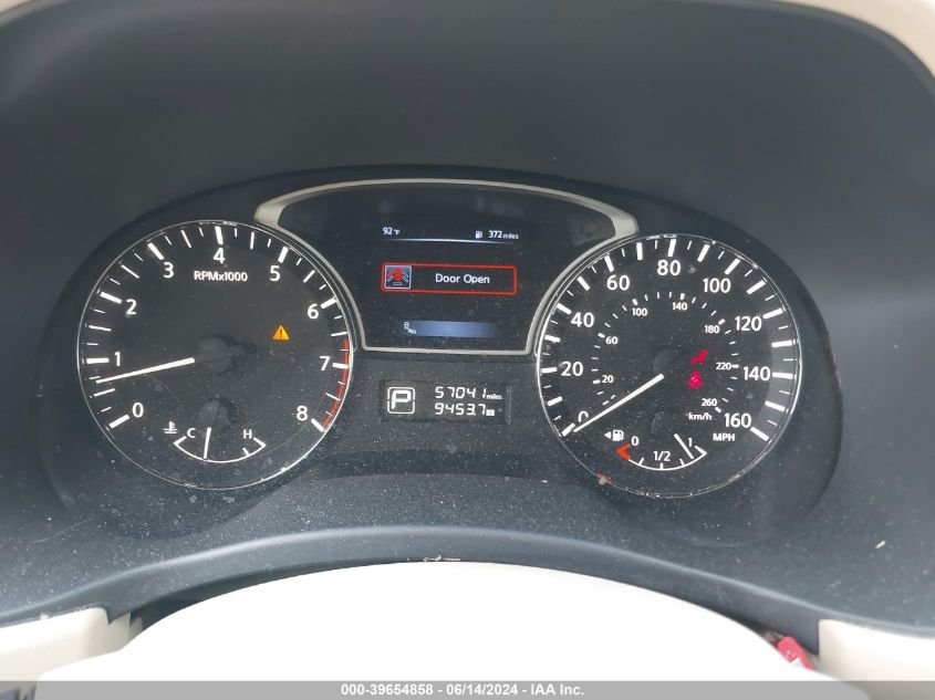 2015 Nissan Pathfinder Sl VIN: 5N1AR2MN8FC604331 Lot: 39654858