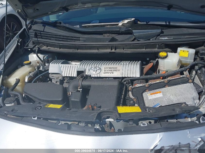 2010 Toyota Prius Iii VIN: JTDKN3DU5A0222706 Lot: 39654875