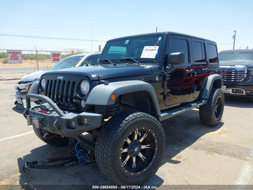 VIN 1C4BJWDG4JL837320 2018 JEEP WRANGLER JK UNLIMITED SPORT S 4X4