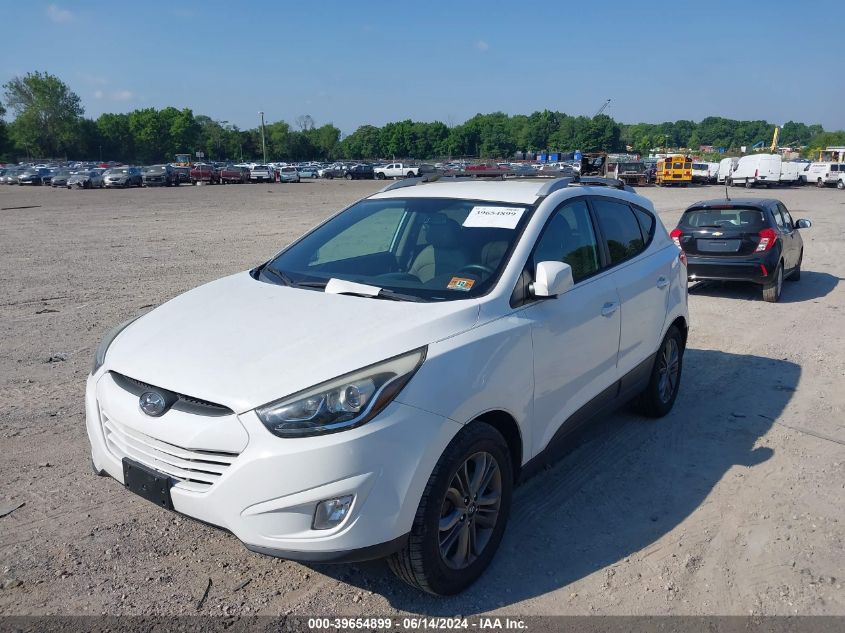 2014 Hyundai Tucson Se VIN: KM8JUCAG9EU798273 Lot: 39654899