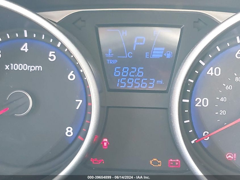 2014 Hyundai Tucson Se VIN: KM8JUCAG9EU798273 Lot: 39654899