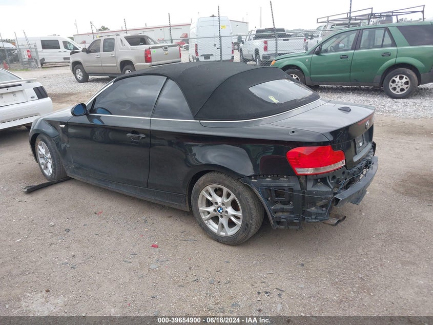 2009 BMW 128I VIN: WBAUL73509VJ75659 Lot: 39654900