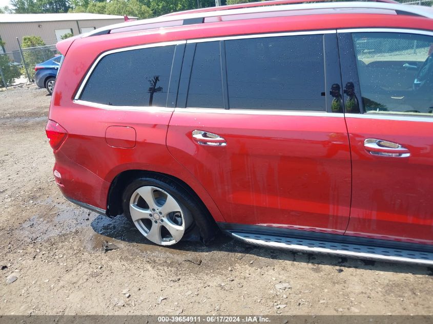 2017 Mercedes-Benz Gls 450 4Matic VIN: 4JGDF6EE4HA765043 Lot: 39654911