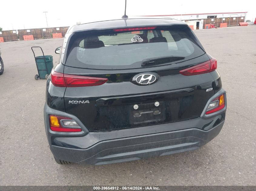 2019 Hyundai Kona Se VIN: KM8K1CAA3KU243081 Lot: 39654912