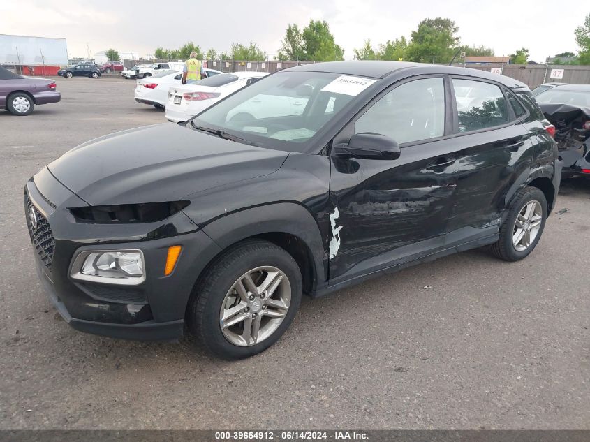 2019 Hyundai Kona Se VIN: KM8K1CAA3KU243081 Lot: 39654912