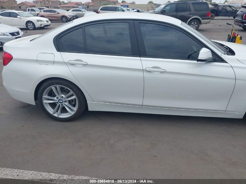 2016 BMW 320I VIN: WBA8A9C53GK615956 Lot: 39654918
