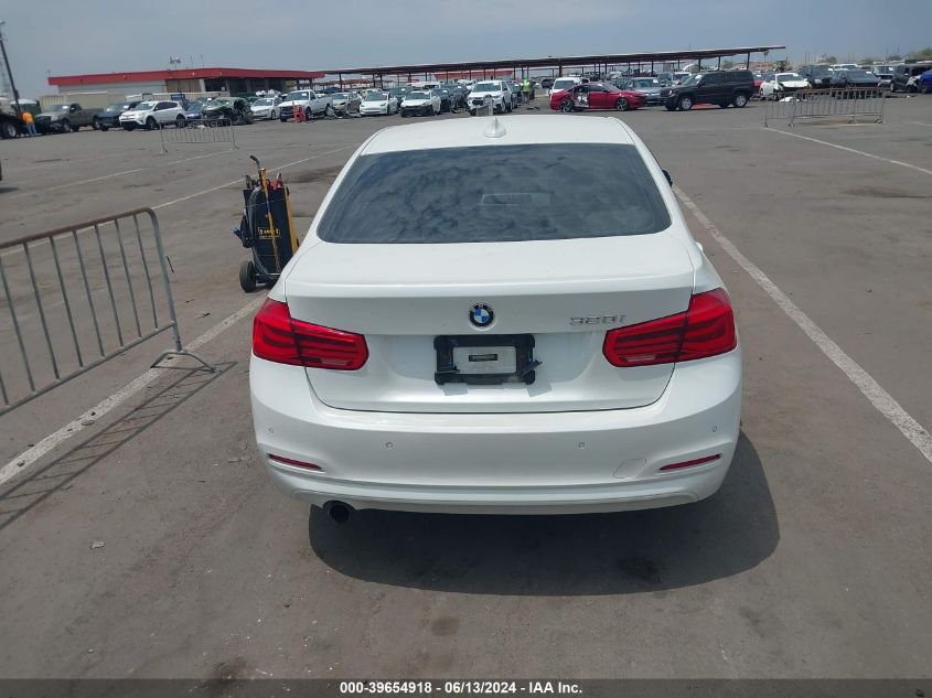 2016 BMW 320I VIN: WBA8A9C53GK615956 Lot: 39654918