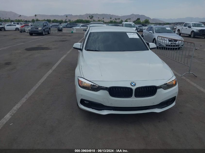 2016 BMW 320I VIN: WBA8A9C53GK615956 Lot: 39654918