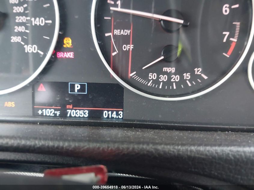 2016 BMW 320I VIN: WBA8A9C53GK615956 Lot: 39654918