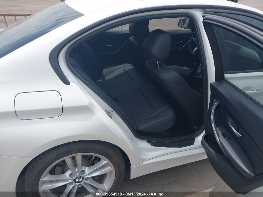 2016 BMW 320I VIN: WBA8A9C53GK615956 Lot: 39654918